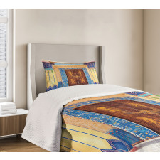 Egypt Building Bedspread Set