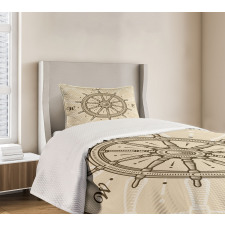 Steering Wheel Travel Bedspread Set