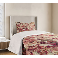 Cherry Blossoms Floral Bedspread Set