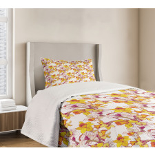 Flowers Spring Romance Bedspread Set