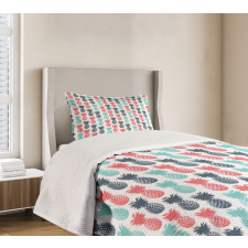 Stamped Minimal Backdrop Bedspread Set