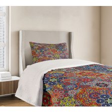 Combined Nested Paisley Bedspread Set