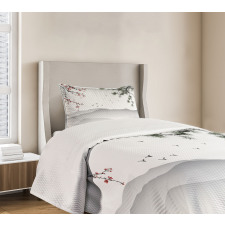 Chinese Style Artwork Bedspread Set