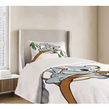 Koala Eucalyptus Bedspread Set