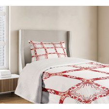 Modern Old Shapes Bedspread Set