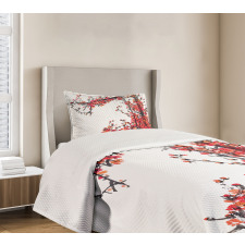 Blossom Cherry Sakura Bedspread Set