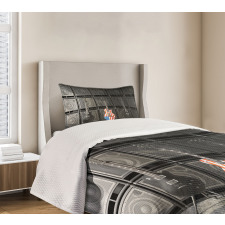 Digital Rock Guitar Bedspread Set