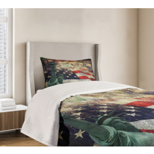 Fireworks 4th of July Bedspread Set