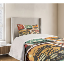 Grunge Funk Style Bedspread Set