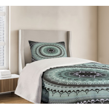 Vintage Mandala Circles Bedspread Set