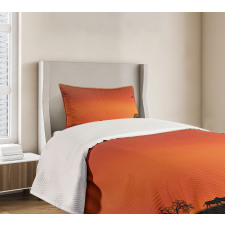 Safari Sunset with Gull Bedspread Set