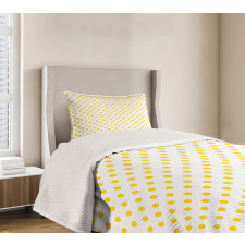 Picnic Yellow Spots Bedspread Set