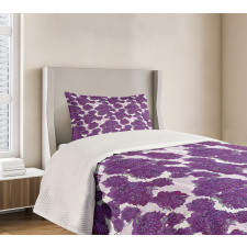 Allium Flower Petals Bedspread Set