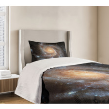 Star Disc in Huge Space Bedspread Set