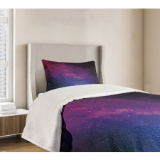 Stardust Space Rainbow Bedspread Set