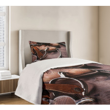 Rustic Rodeo Cowboy Bedspread Set