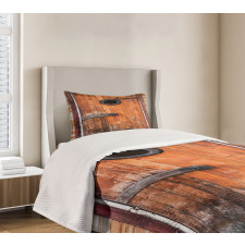 Pine Wood Windows Bedspread Set