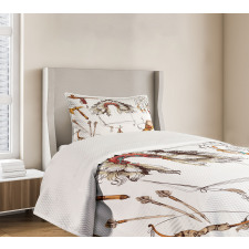 Chef Old Feather Bedspread Set