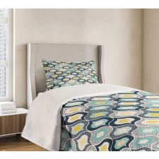 Morrocan Style Dots Art Bedspread Set