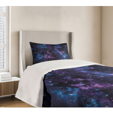 Mystical Sky with Star Bedspread Set