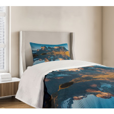 Majestic Rocky Mountain Bedspread Set