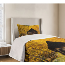 Farmhouse in Aspen Tree Bedspread Set