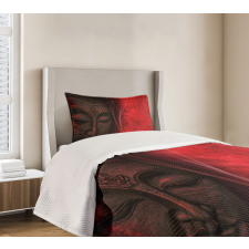 Zen Yoga Hippie Design Bedspread Set