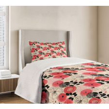 Circled Abstract Bedspread Set