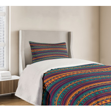 Retro Aztec Art Bedspread Set