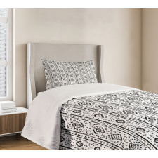 Grunge Aztec Pattern Bedspread Set