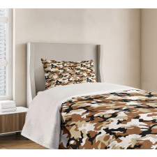 Camo Style Shades Bedspread Set