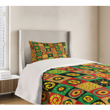 Trippy Bedspread Set