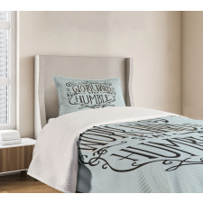 Motivational Lifestyle Bedspread Set