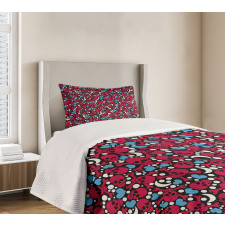 Crosses Hearts Moons Bedspread Set