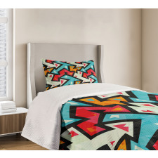 Psychedelic Arrows Bedspread Set