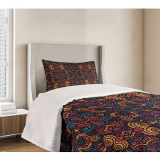 Floral Glass Pattern Bedspread Set