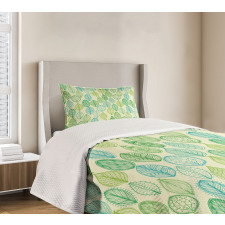 Leaves Forest Pattern Bedspread Set