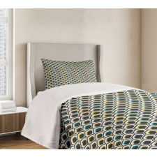 Hexagonal Overlapping Bedspread Set