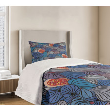 Fig Fruits Pattern Spring Bedspread Set