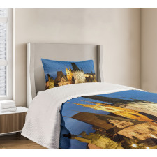 Building Tower Prague Bedspread Set