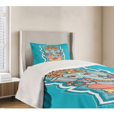 Asian Mandala Bedspread Set