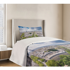 Aerial View Paris Bedspread Set