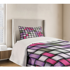 Knot Pattern Yarns Bedspread Set