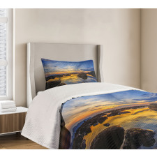 Twilight Rocky Shore Bedspread Set