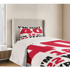 Feel 18 Words Bedspread Set