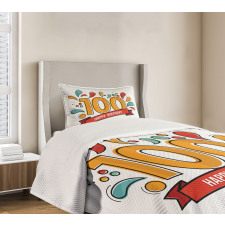 Growing Old Image Bedspread Set