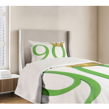 Queen Crown 90 Bedspread Set