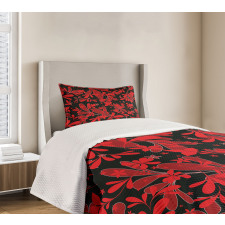 Oceanic Island Flower Bedspread Set