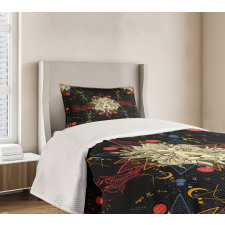 Medieval Mystic Lion Bedspread Set