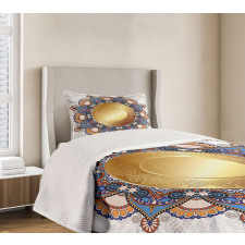 Floral Boho Bedspread Set